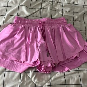pink trendy skort